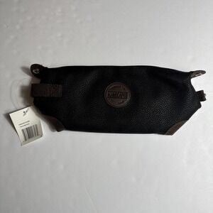 MANSCAPED The Shed Travel Storage Bag Black Brown Toiletry Dopp Kit ID-MAN-TB-01